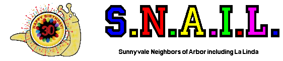 S.N.A.I.L. - Sunnyvale Neighbors of Arbor including La Linda