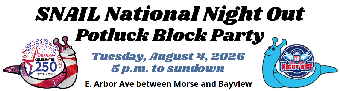 National Night Out Potluck!'