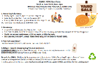 Yard Sale!